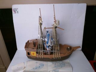 1980s Playmobil Vintage 80s Retired Deluxe Pirate Ship 104 2