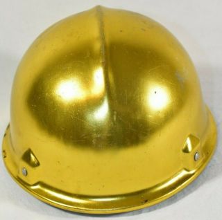 Vintage Gold Jackson Safety Cap Aluminum Helmet Hard Hat Type SC - 50 Alumitop USA 3