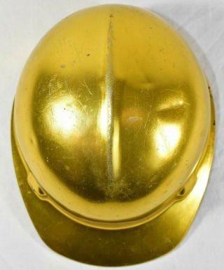 Vintage Gold Jackson Safety Cap Aluminum Helmet Hard Hat Type SC - 50 Alumitop USA 5