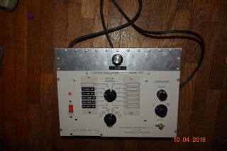 Vintage And International Crystal Mfg.  Co.  Crystal Oscillator 812