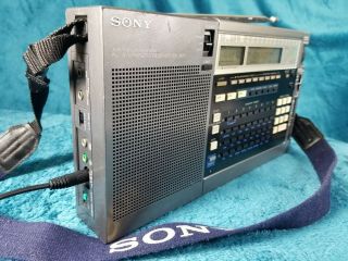 Sony ICF - 2010 AM/FM/LW/SSB - CW AIR/SW Receiver - VERY LATE Serial No.  363502 6