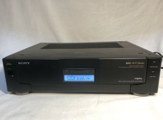 SONY SLV - R1000 STUDIO EDITING S - VHS SVHS PLAYER RECORDER HI - FI STEREO VCR 3