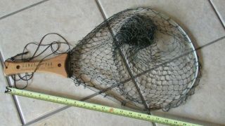 Vintage Handy Pak No Snagg Wood/metal Fishing/landing Net - 22 1/4 " Long - Usa