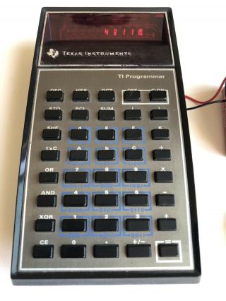 Vintage Texas Instruments Ti Programmer Battery