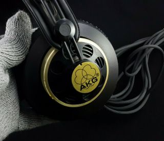 Vintage Akg Studio K240 Monitor Headphones 600 Ohms Austria