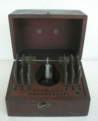 Vintage K & D Special Jeweler Watchmakers Staking Tool Kit w/ Box 2