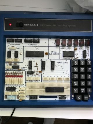 Et - 3400 Heath Kit Zenith Microcomputer Learning System Trainer