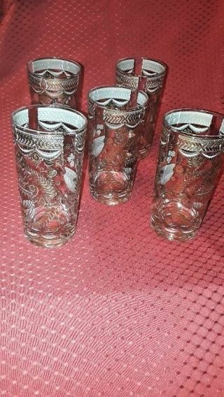 Vintage Georges Briard Highball Glasses (set of 5) 3