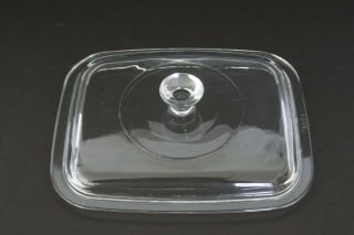 Vintage Corning Ware / Pyrex Replacement Glass Lid / Cover For P - 4 - B Small Loaf