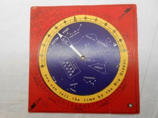 Vintage Hayden Planetarium Publications Star Clock