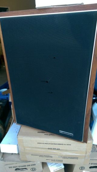 Dahlquist Dq - 1w Subwoofer But.  Cab Damage - See Photos