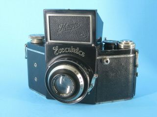 Ihagee Exakta B Vest Pocket (vp) Camera With Zeiss Tessar F3.  5/75mm Lens