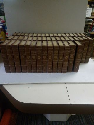 The Harvard Classics 1909 - 1910 Complete Set Of 50 Volumes