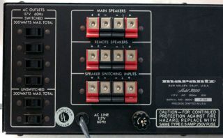 Marantz Model 3600 Control Stereo Console Preamplifier Preamp 5