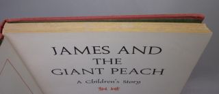 James and the Giant Peach - Roald Dahl - First Edtion 1st State Wolff Colophon 9