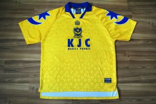 Portsmouth Away Football Shirt 1997 - 1998 Jersey Vintage Admiral Size Xxl 2xl