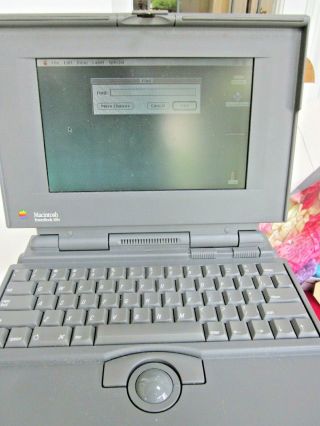 Apple Macintosh Powerbook 165c W Battery Power Adapter Ex,