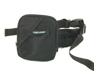 Vtg 90s Case Logic Portable Cd Player Hip Sack Fanny Pack Holder Carrier Zipper