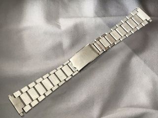 Vintage Speidel Stainless Steel 17mm - 23mm Straight End Links Watch Bracelet