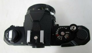 Nikon Black Full Frame 35mm SLR W/ Series E 50mm f/1.  8 Lens Film Camera 4