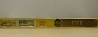 Vintage 1968 AIRFIX TIRPITZ Model Kit 600th Scale Series 4 Model: 04209 - 7 4