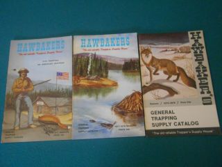 3 Vintage Hawbaker Catalogs From The Mid 1970 