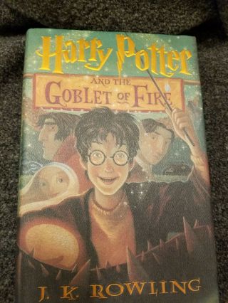 Harry Potter And The Goblet Of Fire 1st American Edition 2000 Hardcover