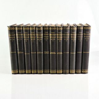 Complete Set Of 25 Waverley Novels: Scott Walter Sir 1886 [centenary Edition].