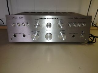 Marantz 1060 Console Stereo Integrated Amplifier -,