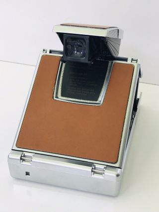Vintage Minty,  & POLAROID SX - 70 Land Camera ALPHA - 1 w/ Lthr Case 7