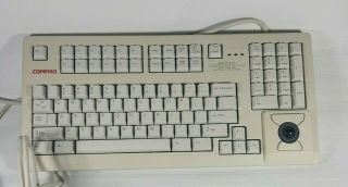 Compaq Mx 11800 Mechanical Keyboard W/ Trackball 185152 - 406