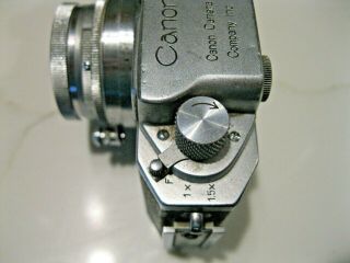 Canon IIB 2B 35mm Rangefinder Film Camera Body w/ 50mm 1.  9 Retractable Lens 4