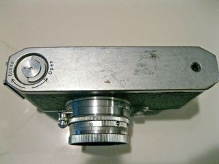 Canon IIB 2B 35mm Rangefinder Film Camera Body w/ 50mm 1.  9 Retractable Lens 6
