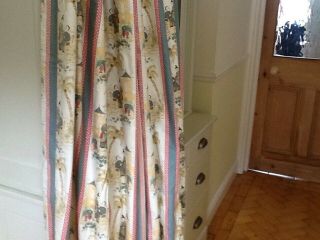 Laura Ashley Vintage Chinese Chinoiserie Curtains 44 