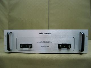 Audio Research D - 120 High Definition Stereo Power Amplifier - Parts On