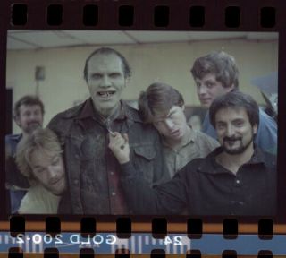 Ha13p Vintage Day Of The Dead Zombie Horror Movie Cast Tom Savini Negative Photo