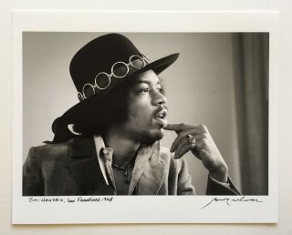 Jimi Hendrix Experience Signed Baron Wolman Photo And Book Bg105 Rolling Stone