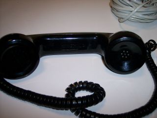 Cortelco 250000 - MBA - 20M Desk Phone Telephone Vintage Black 3