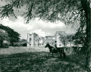 Jamaica: Colbeck Castle - Vintage Photo