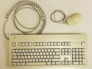 Apple Extended Keyboard Ii M3501 Mouse M2706