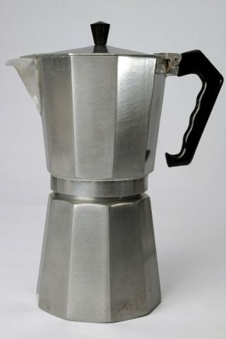Big Vintage 12 Cup Primula Express Aluminum Espresso Moka Pot Made In Venezuela