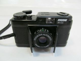 Vintage Compact 35mm Film Camera Revue 35cc (chinon Bellami) Lomography