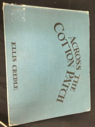 Rare,  Vintage,  Book,  Across The Cotton Patch,  Ellis Credle,  1942,  Nr