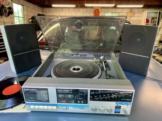 Vintage Emerson Model M2300 Record Cassette Am/fm Radio Speakers