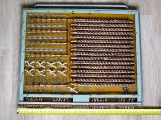 Ussr Soviet Large Ferrite Core Memory Storage Cell ЯН - 16 From Nairi 3 1976 4.  2kg