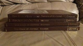 4 History Channel Club Books - The Story Of America,  The American Civil War