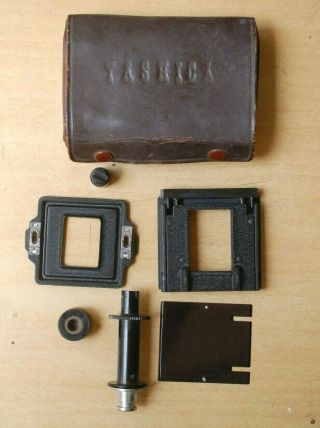 Yashica 635 Tlr Camera To 35mm Conversion Adapter Kit Complete W Case