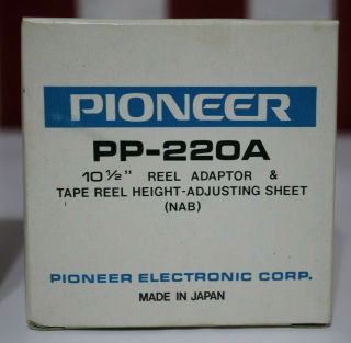 Pr Pioneer PP - 220A NAB Hub Adaptors for 10.  5 