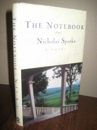 Signed 1st Edition The Notebook Nicholas Sparks First Printing Romance Film