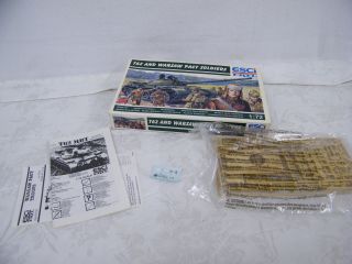Vintage Esci Ertl T62 And Warsaw Pact Soldiers 1:72 Scale
